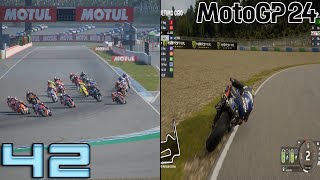 MotoGP 24  CARRIERA stagione 3  MOTEGI abbassatore sempre stato manuale e non automatico  EP 42 [upl. by Kazimir639]