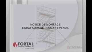 Notice de montage en sécurité échafaudage VENUS [upl. by Milburt]