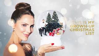 David Foster amp Katharine McPhee  My GrownUp Christmas List HD Lyric Video [upl. by Grefer581]