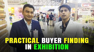 Practical Buyer finding in Exhibition  By Paresh Solanki [upl. by Isaak548]