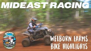 Mideast Racing  2024 Welborn Quad Highlights [upl. by Fulks]