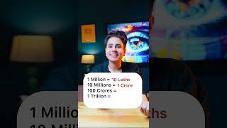 1 Billion और 1 Trillion कितना होता है 💰😁 generalknowledge [upl. by Krum201]