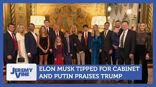 Elon Musk tipped for cabinet and Putin praises Trump  Jeremy Vine [upl. by Macur]