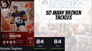 Nicholas Singleton Player Review College Football 25 Ultimate Team [upl. by Whitney213]