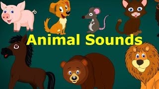 Animal Song For Kids  Animated Nursery Rhymes amp Songs For Kids [upl. by Agathe]