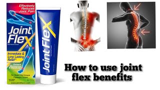 Joint flex cream best for use joints painrelief painshoulder painback painknee painelbow pain [upl. by Netsrejk]