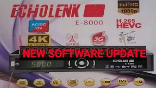 ECHOLINK E8000 HD RECEIVER 1506T SGB2 NEW SOFTWARE UPDATE [upl. by Renfred]