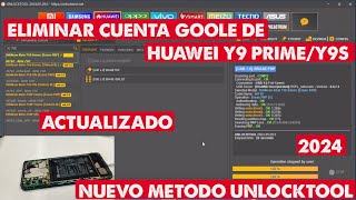 ELIMINAR CUENTA GOOGLE HUAWEI Y9 PRIMEY9S ACTUALIZADO2024 [upl. by Giraldo234]