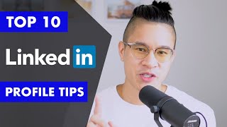 How to Use LinkedIn and Optimize Your LinkedIn Profile for Beginners  10 LinkedIn Profile Tips [upl. by Ranee679]