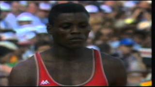 Carl Lewis winning Four Gold Medals at the Olympic Games 1984 [upl. by Iem]