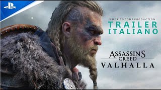 ASSASSINS CREED VALHALLA TRAILER ITALIANO HD [upl. by Haila485]