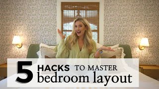 TOP HACKS to Master Your Bedroom Layout FALL 2023  Interior Design [upl. by Lacie502]