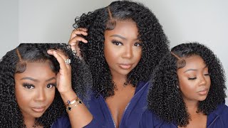 🔥 BLACK FRIDAY SALE 🔥 NATURAL KINKY CURLY WIG INSTALL  ft DOMISO HAIR [upl. by Mayhew]