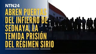 Abren las puertas del infierno de Sednaya la temida prisión del régimen sirio [upl. by Aytac540]