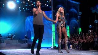 Maroon 5 Moves Like Jagger LIVE HD Victorias Secret Fashion Show 2011Anne VyalitsynaampAdam Levine [upl. by Amsirp]