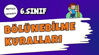 6Sınıf Matematik  Bölünebilme Kuralları  2025 [upl. by Nnaegroeg]