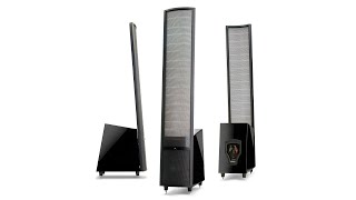 MartinLogan Theos Electrostatic Loudspeaker – Audio Advisor [upl. by Bertrando]