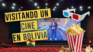 Visitando un cine en Bolivia Video en La Paz  El Alto [upl. by Lekcim]