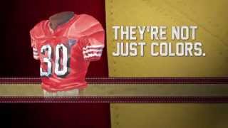 San Francisco 49ers uniform and uniform color history [upl. by Enairda634]