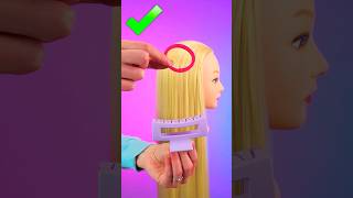 Haarklammer Hack 🤩🩷 haarklammer hack frisur frisurentutorial haare haartutorial shorts [upl. by Nauqal]