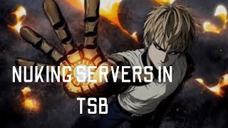 Nuking Servers in The Strongest Battlegrounds [upl. by Aniraad14]