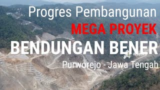 BENDUNGAN BENER TERKINI  PURWOREJO  JAWA TENGAH wadas wadasmelawan megaproyek bendunganbener [upl. by Enelec379]