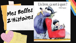 Histoire pour enfants Un livre ça sert à quoi [upl. by Animlehliw]