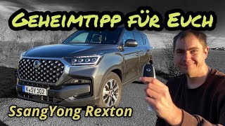 SsangYong Rexton Sapphire  Zugbulle für schmalen Taler  Test  Review  Alltag  Verbrauch [upl. by Nihsfa]