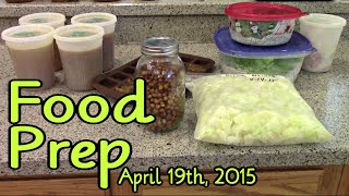 Food Prep  Bone Broth Caramelized Onions Roasted Chickpeas and More [upl. by Ailehs]