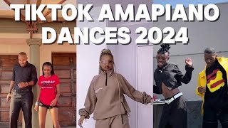 Amapiano Dance challenges 2024 [upl. by Ybsorc337]