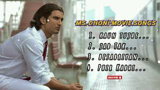 msdhoni movie songs all  Sushant Singh rajput  bollywood songs mixed [upl. by Four]