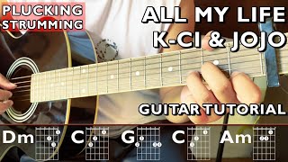 ALL MY LIFE  KCi amp Jojo  Guitar Tutorial for Beginners [upl. by Tristas]