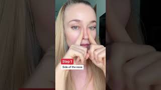 Transform Your Nose Naturally With THIS Simple Technique naturalbeauty nosejob nonsurgical [upl. by Notgnimer]