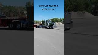 3408 Cat hauting a 16v92 Detroit Diesel January 5 2023 [upl. by Valeta]