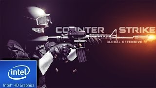 COUNTER STRIKE  GLOBAL OFFENSIVE  LOW END PC TEST  INTEL HD 4000  4 GB RAM  i3 [upl. by Yam]