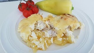 HähnchenKartoffeln mit Käse im Ofen [upl. by Doowle]