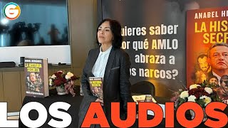 Anabel Hernández revela audios que dice sustentan su libro AMLO y el Cártel de Sinaloa [upl. by Yecad920]