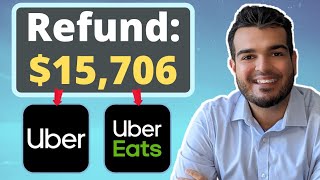 How to File Taxes for Uber Drivers 20232024  Writeoffs and Benefits [upl. by Meeki]