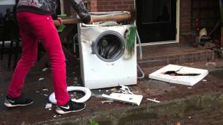 SoWhat wasmachine slopen [upl. by Arbua]