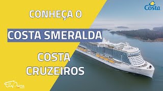 Conheça o navio COSTA SMERALDA  Costa Cruzeiros  Temporada 20212022  COSTA TOSCANA cancelado [upl. by Narat]