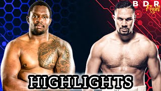 Dillian Whyte UK vs Joseph Parker NewZealand Full Fight Highlights  BOXING FIGHT  HD [upl. by Yrtua]