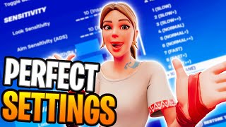 NEW BEST Controller SETTINGS  Sensitivity in Fortnite Chapter 5 Season 2 XboxPS5PC [upl. by Sokim]