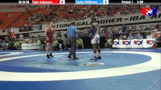 Tyler Lehmann vs Caylor Williams [upl. by Reeher]