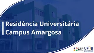 Residência universitária  Campus Amargosa [upl. by Ssur585]