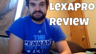 Lexapro Escitalopram Review and Experience [upl. by Ohs]