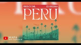 Fireboy DML amp Ed Sheeran  Peru InstrumentalMusic OnlyFREE DOWNLOAD [upl. by Airdnaid]