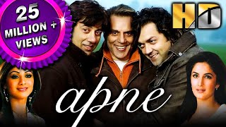 Apne HD – Blockbuster Hindi Film  Dharmendra Sunny Deol Bobby Deol Katrina Kaif  अपने [upl. by Haelahk852]