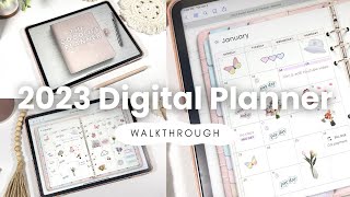 The BEST Digital Planner for 2023 How to set up in GoodNotes for beginners [upl. by Alliuqa]