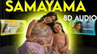 Samayama  Official 8D Audio  Hi Nanna  NaniMrunal Thakur  Shouryuv  Hesham Abdul Wahab [upl. by Rona]