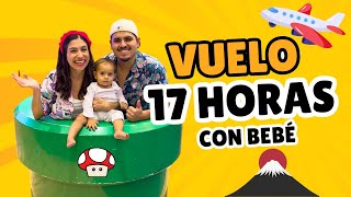 17 HORAS DE VUELO con BEBE 🔴 Nos vamos a JAPON ► Sin Postal [upl. by Mullac]